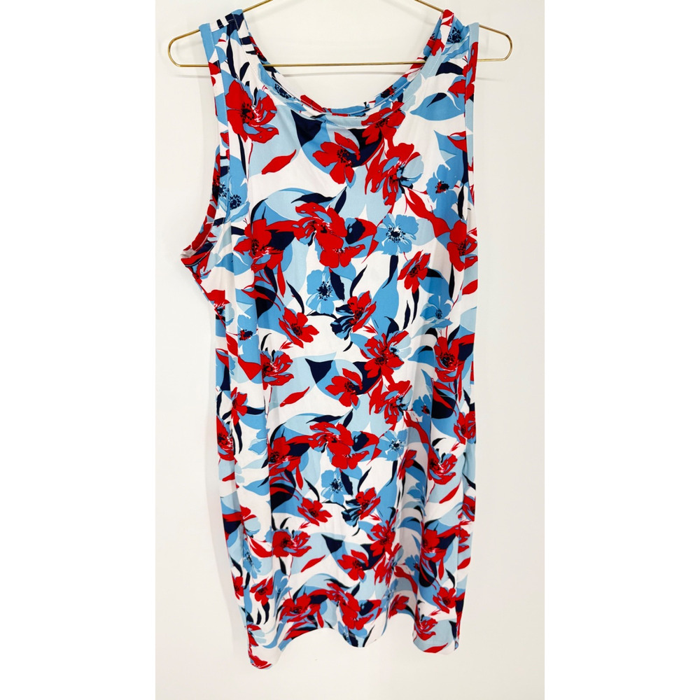 Columbia Chill River Floral Printed Sleeveless Dress Women’s XL, 3135